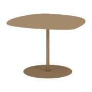 Table basse en acier mat sable 37 cm Galet 03 - Matière Grise - The Cool Republic