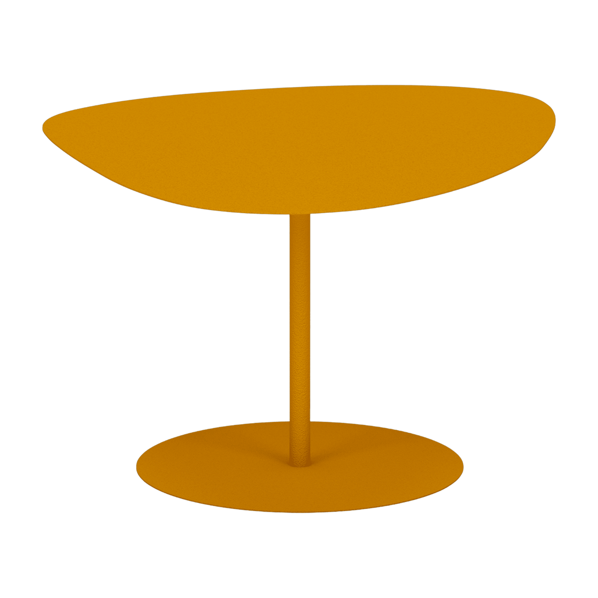Table basse en acier mat safran 39 cm Galet 02 - Matière Grise - The Cool Republic