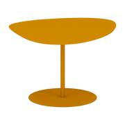 Table basse en acier mat safran 39 cm Galet 02 - Matière Grise - The Cool Republic