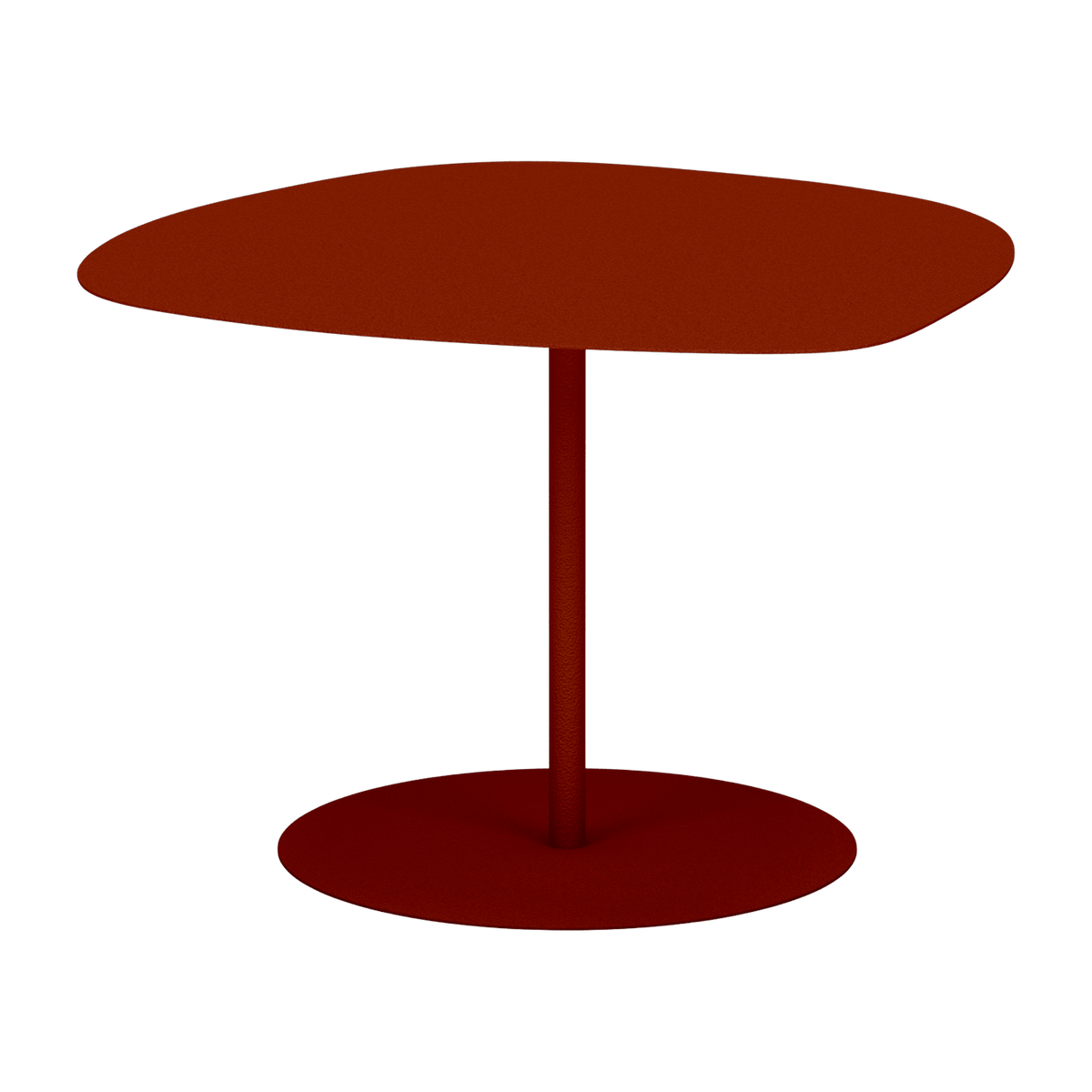 Table basse en acier mat terracotta 37 cm Galet 03 - Matière Grise - The Cool Republic