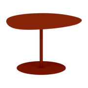 Table basse en acier mat terracotta 40 cm Galet 01 - Matière Grise - The Cool Republic
