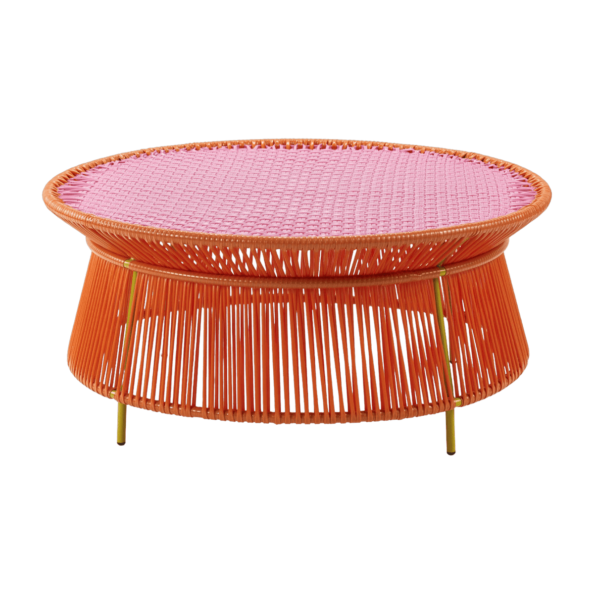Table basse en acier orange Caribe - Ames - The Cool Republic