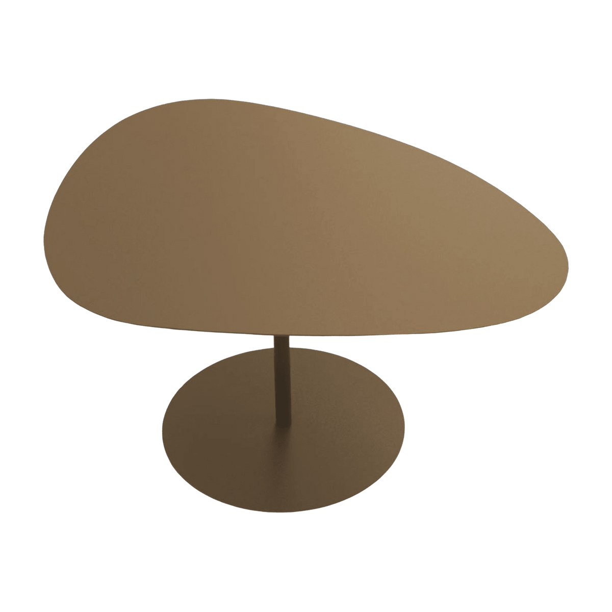 Table basse en acier sable Galet n°2 - Matière Grise - The Cool Republic