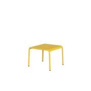 Table basse en acier thermolaqué inoxydable jaune 50x38cm Panorama - TIPTOE - The Cool Republic
