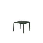 Table basse en acier thermolaqué inoxydable vert forêt 50x38cm Panorama - TIPTOE - The Cool Republic