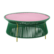 Table basse en acier vert Caribe - Ames - The Cool Republic