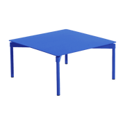Blue aluminum coffee table Fromme - Petite Friture - The Cool Republic