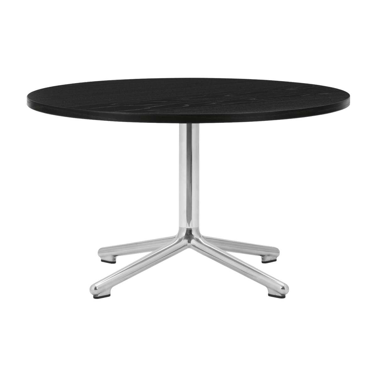 Table basse en aluminium et en chêne noir 70 cm Lunar noir Oak - Normann Copenhagen - The Cool Republic