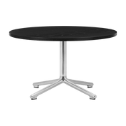 Table basse en aluminium et en chêne noir 70 cm Lunar noir Oak - Normann Copenhagen - The Cool Republic