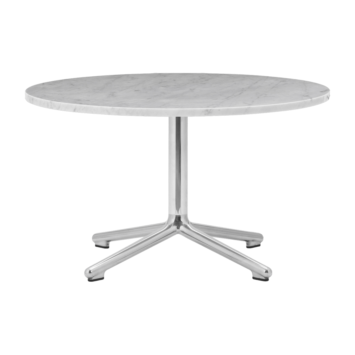 Table basse en aluminium et en marbre 70 cm Lunar Marble - Normann Copenhagen - The Cool Republic