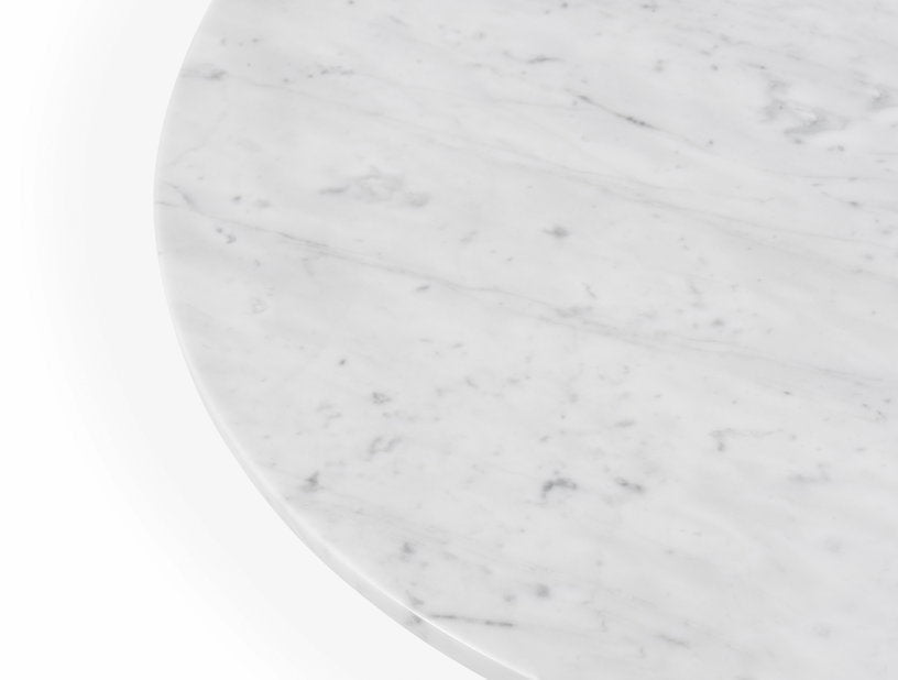 Table basse en aluminium et en marbre 70 cm Lunar Marble - Normann Copenhagen - The Cool Republic