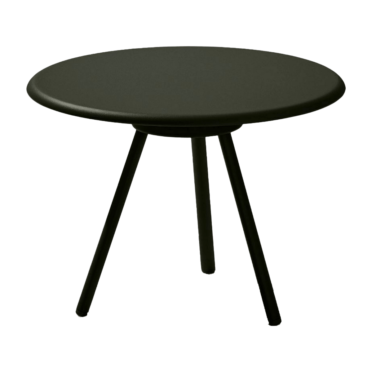Table basse en aluminium noir 62 x 45 cm Zebra - Fast Spa - The Cool Republic