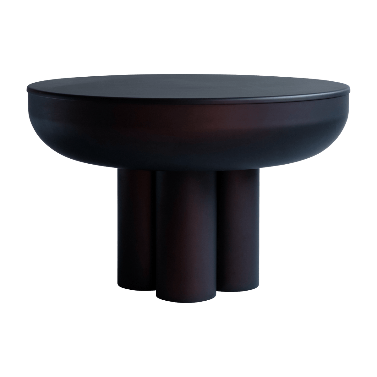 Table basse en aluminium noir 65x41 cm Crown - 101 Copenhagen - The Cool Republic