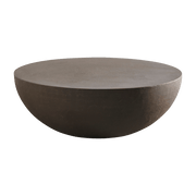 Table basse en argile ombra Heiko 43 - Gervasoni - The Cool Republic