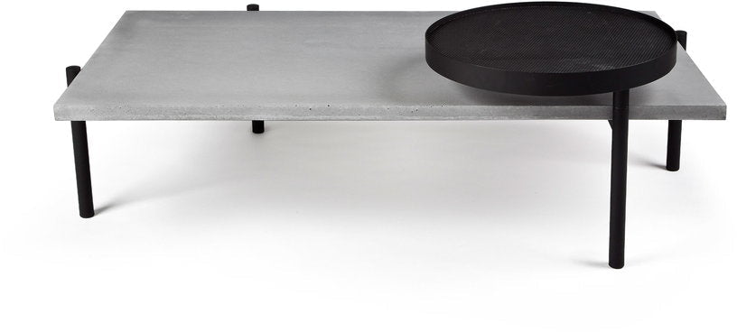 Table basse en béton et métal Twist - Lyon Béton - The Cool Republic