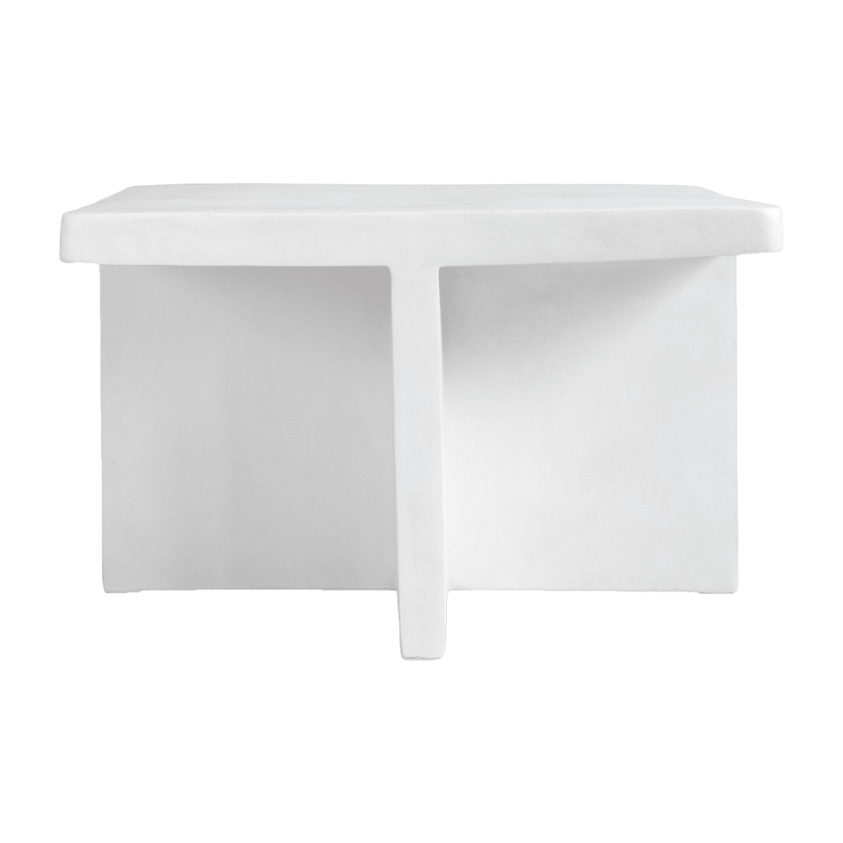 White Fibre Concrete Coffee Table Brutus - 101 Copenhagen - The Cool Republic