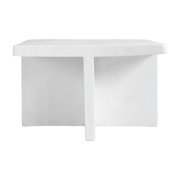 Table basse en béton fibré blanche Brutus - 101 Copenhagen - The Cool Republic