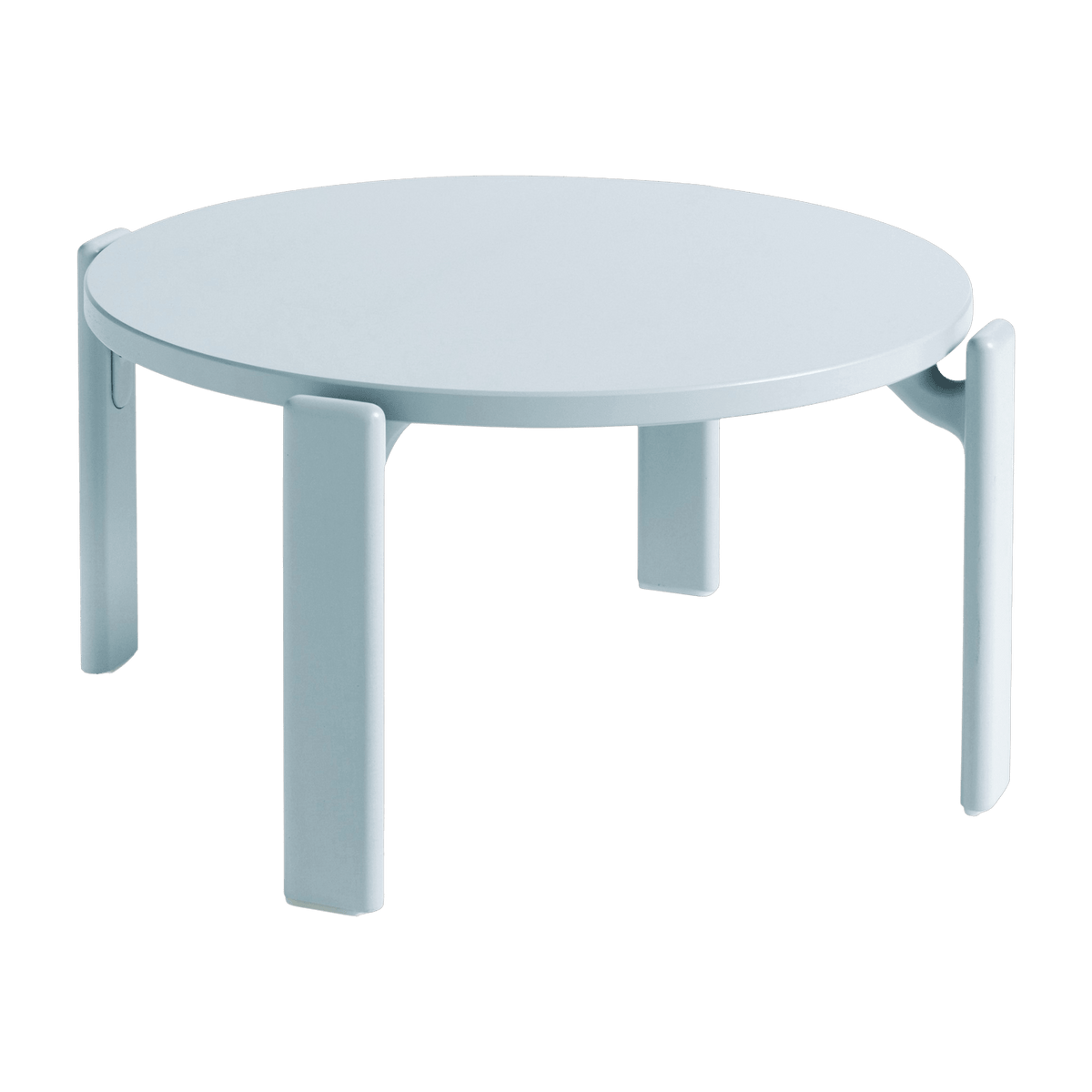 Coffee table in slate blue beech wood Rey - HAY - The Cool Republic