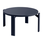 Coffee table in dark blue beech wood Rey - HAY - The Cool Republic