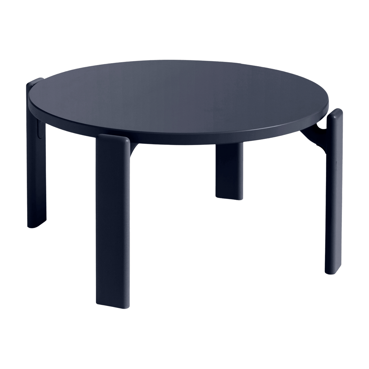 Coffee table in dark blue beech wood Rey - HAY - The Cool Republic