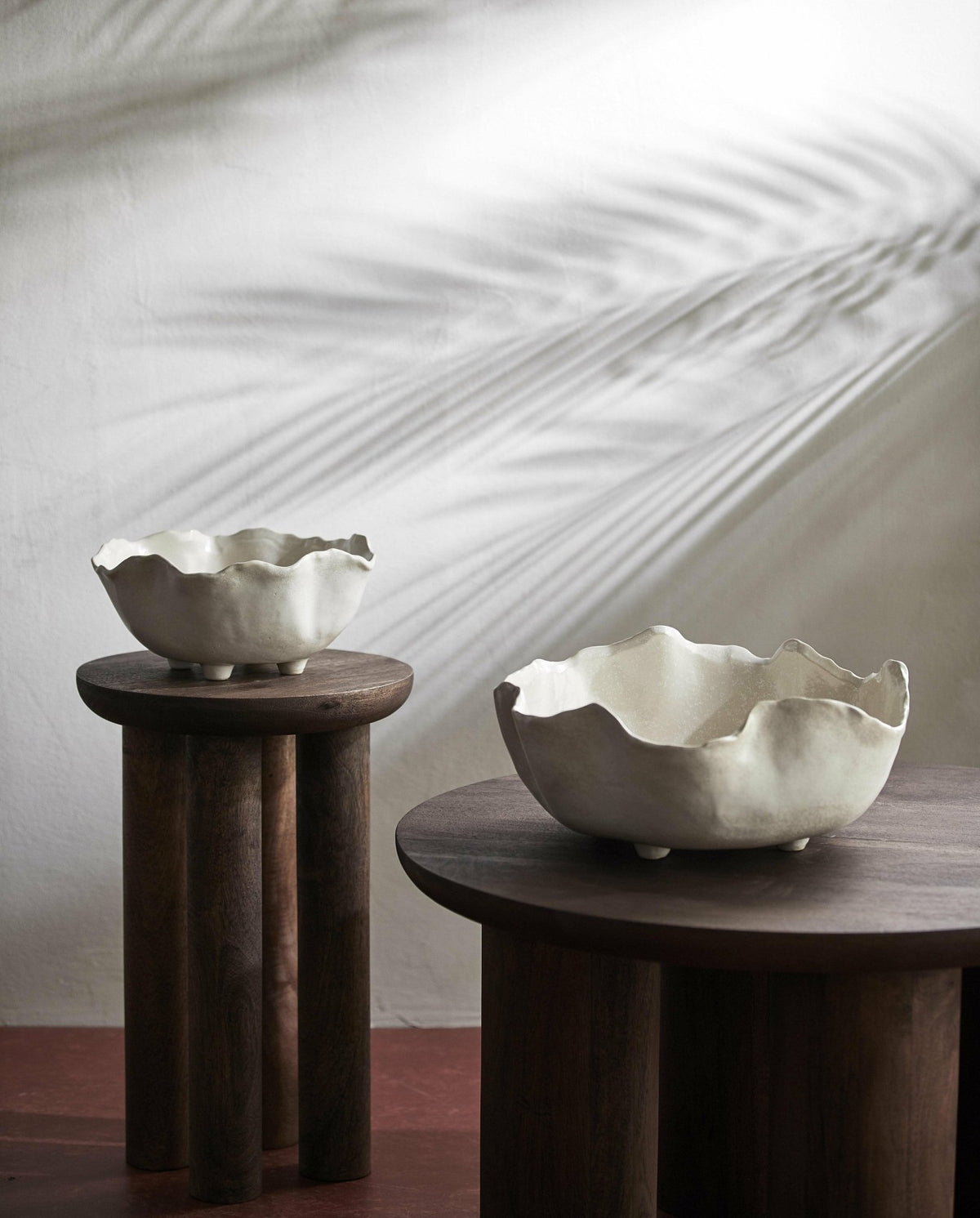 Table basse en bois de manguier marron 40 x 70 cm Helin - Nordal - The Cool Republic