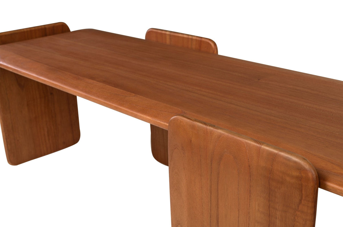 Table basse en bois mindi 155x50x46cm Mika - Versmissen - The Cool Republic