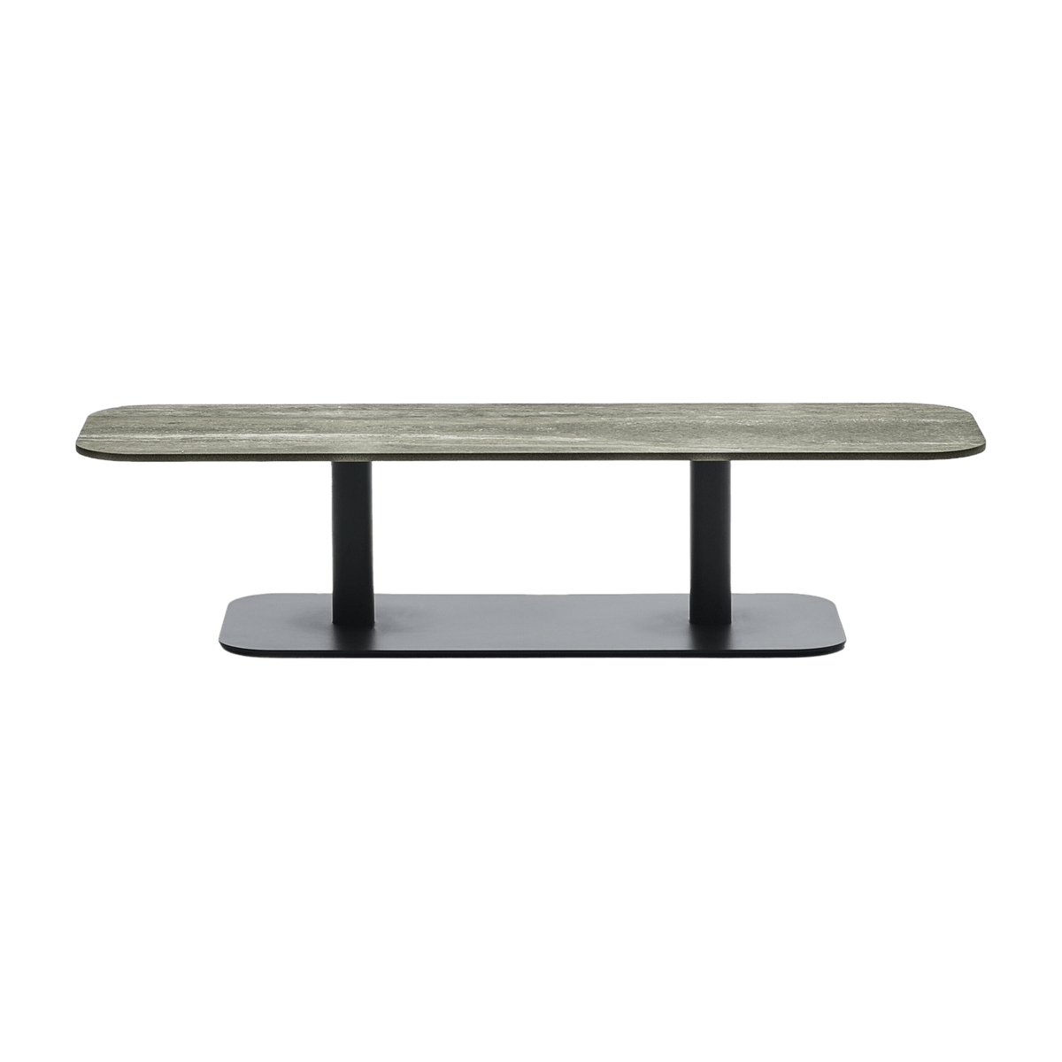 Table basse en céramique grise 129 x 45 cm Kodo - Vincent Sheppard - The Cool Republic
