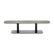 Table basse en céramique grise 129 x 45 cm Kodo - Vincent Sheppard - The Cool Republic