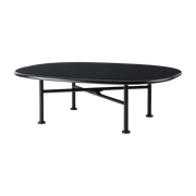 Table basse en céramique noir minuit 87,5x70 cm Carmel - Gubi - The Cool Republic