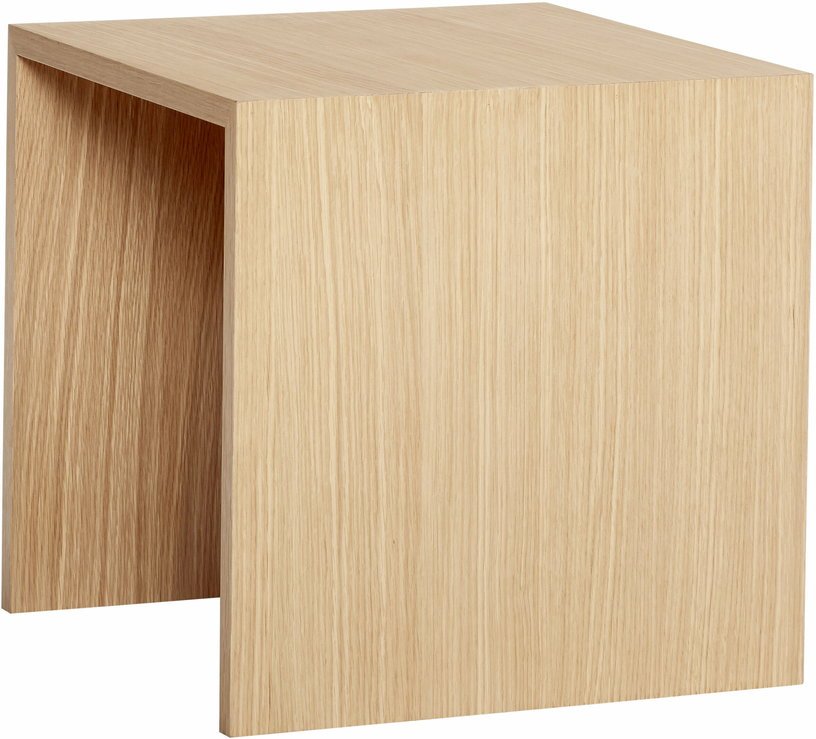 Table basse en chêne 40x40 cm - Hübsch - The Cool Republic