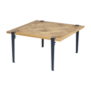 Table basse en chêne clair et pieds noirs Versailles - TipToe - The Cool Republic