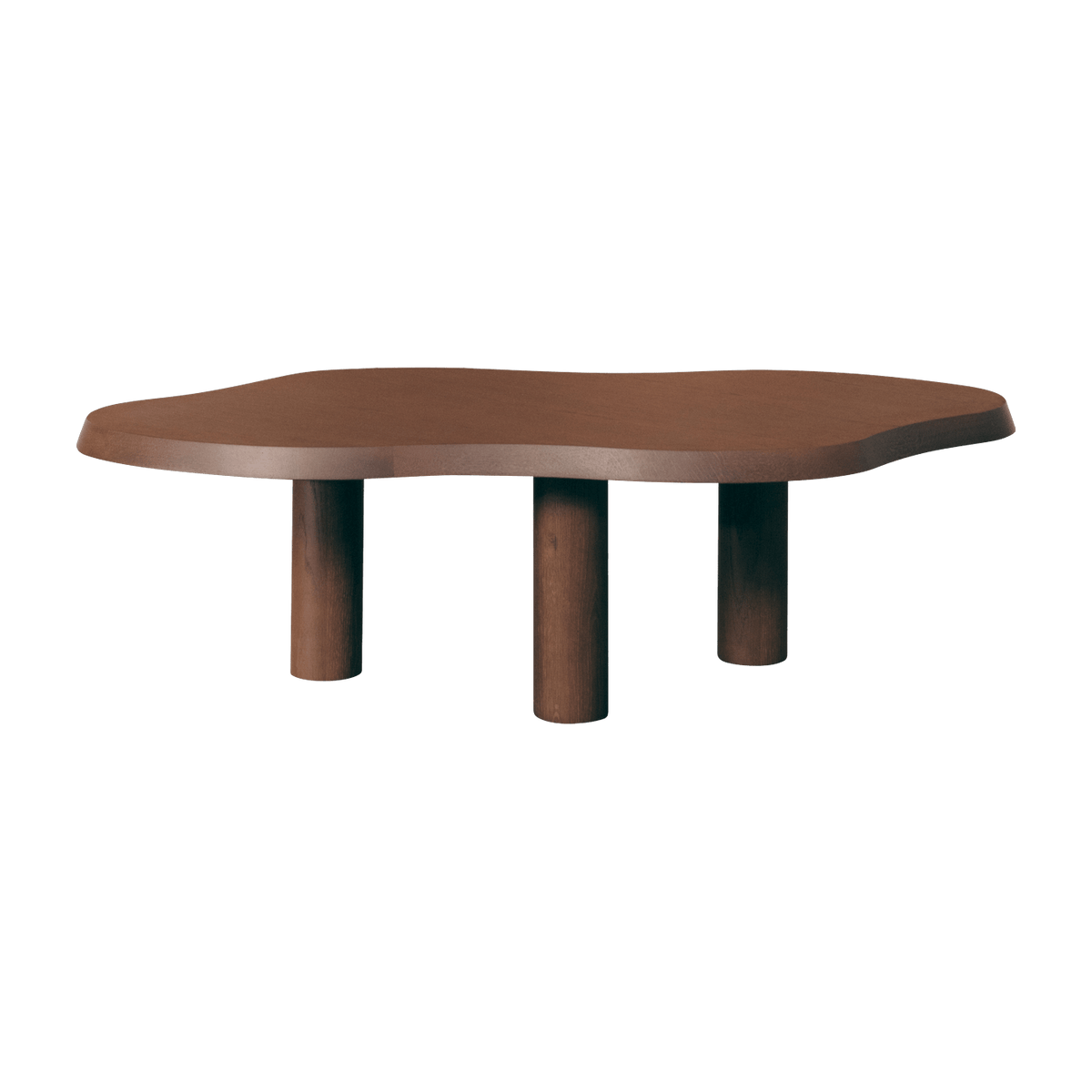 Table basse en chêne effet noyer 130 x 70cm - Gabrielle Paris - The Cool Republic