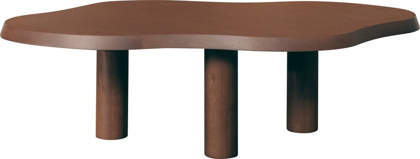 Table basse en chêne effet noyer 130 x 70cm - Gabrielle Paris - The Cool Republic
