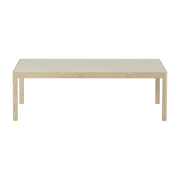 Table basse en chêne gris 120 x 43 cm Workshop - Muuto - The Cool Republic