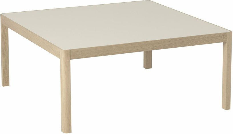 Table basse en chêne gris 86 x 86 cm Workshop - Muuto - The Cool Republic