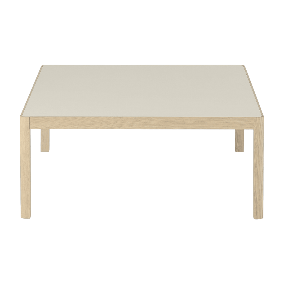 Table basse en chêne gris 86 x 86 cm Workshop - Muuto - The Cool Republic