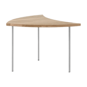 Table basse en chêne huilé et pieds chrome Pinwheel HM7- &tradition - The Cool Republic