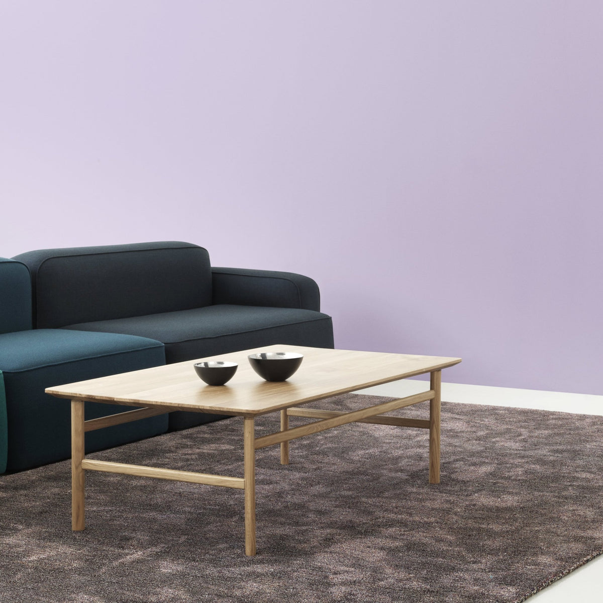 Table basse en chêne L Grow Oak - Normann Copenhagen - The Cool Republic