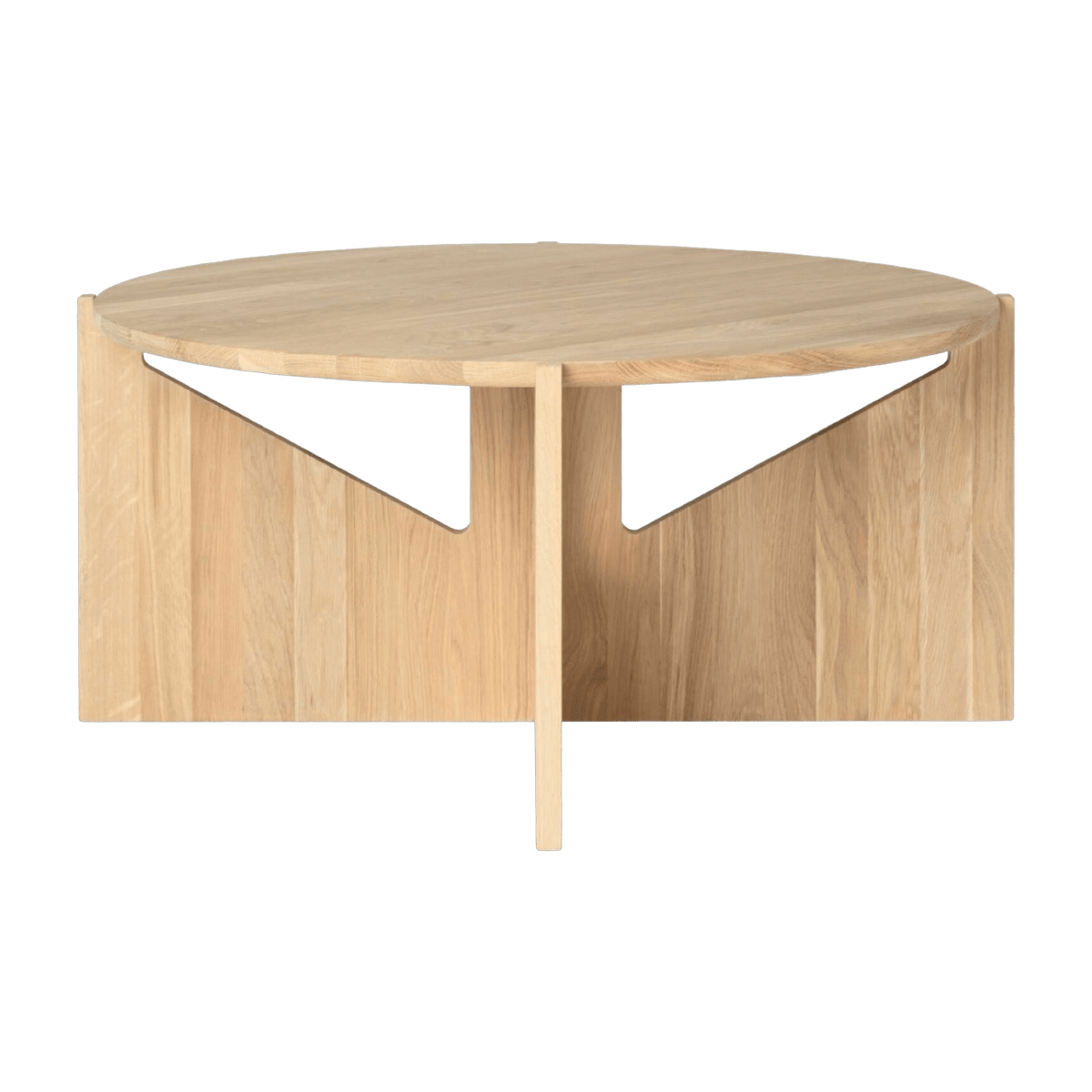 Table basse en chêne massif naturel XL - Kristina Dam Studio - The Cool Republic