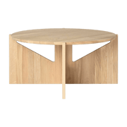 Table basse en chêne massif naturel XL - Kristina Dam Studio - The Cool Republic
