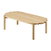 Table basse en chêne naturel 100 cm Pinion - Emko - The Cool Republic