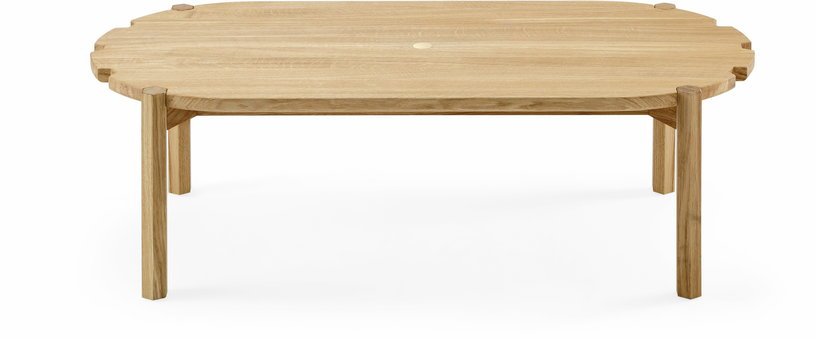 Table basse en chêne naturel 100 cm Pinion - Emko - The Cool Republic