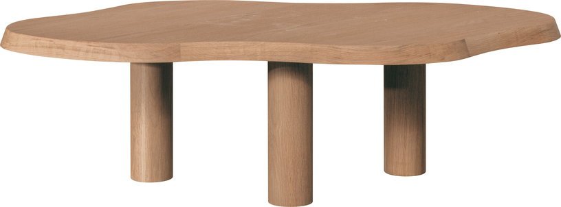 Table basse en chêne naturel 130 x 70 cm - Gabrielle Paris - The Cool Republic