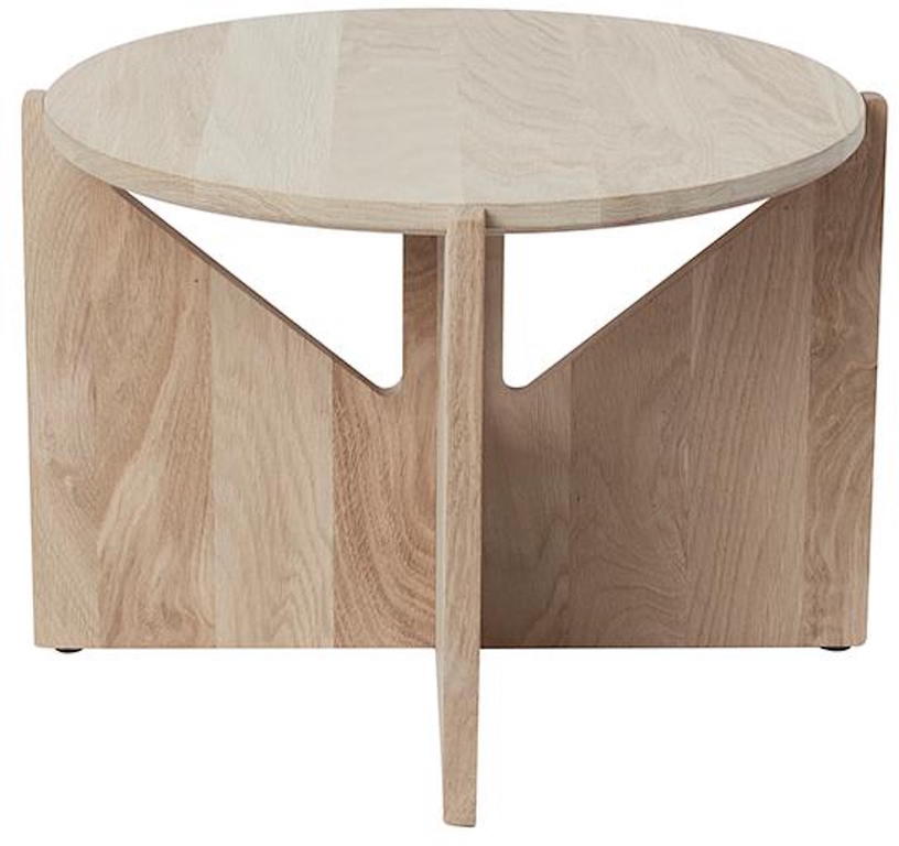 Table basse en chêne naturel - Kristina Dam Studio - The Cool Republic