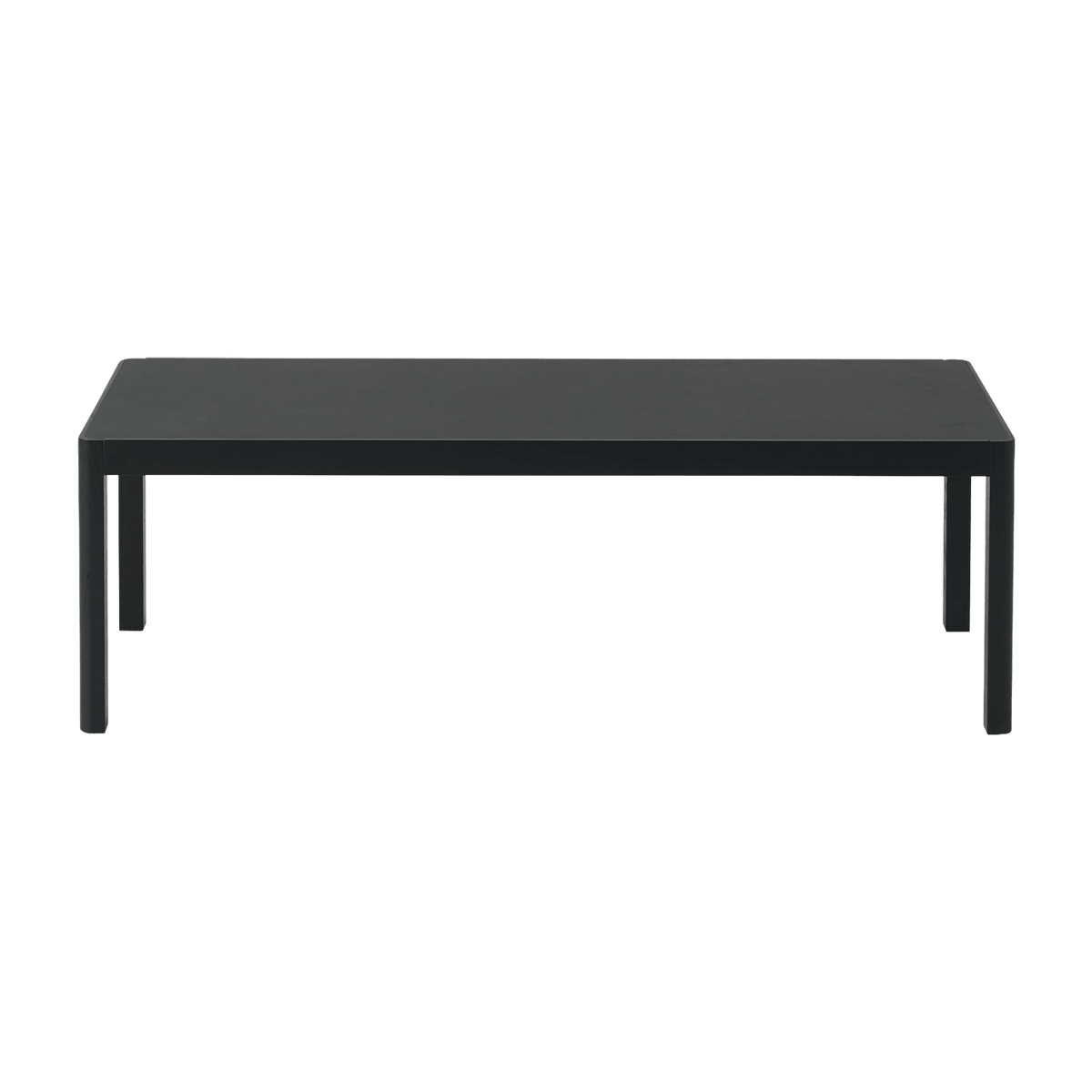 Table basse en chêne noir 120 x 43 cm Workshop - Muuto - The Cool Republic