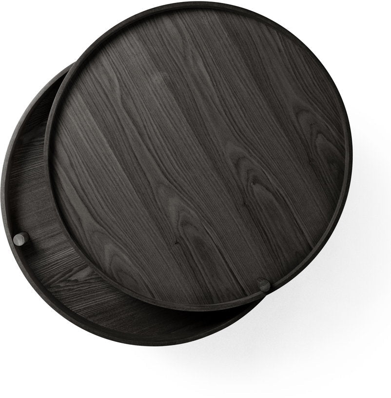 Table Basse en chêne noire Tournante - Audo - The Cool Republic