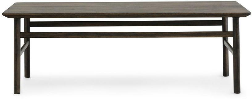 Table basse en chêne teinté L Grow Smoked oak - Normann Copenhagen - The Cool Republic