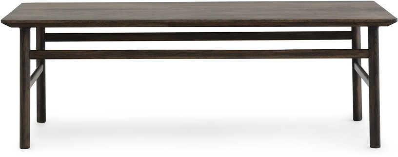 Table basse en chêne teinté L Grow Smoked oak - Normann Copenhagen - The Cool Republic