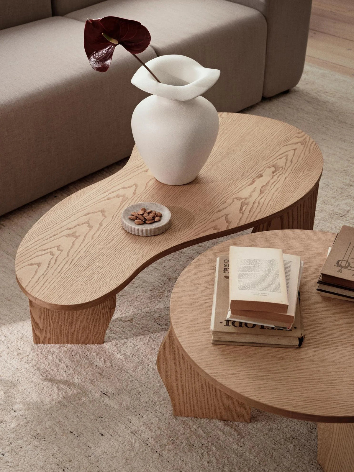 Table basse en frêne huilé 112x60x40cm Brook - Broste Copehagen - The Cool Republic