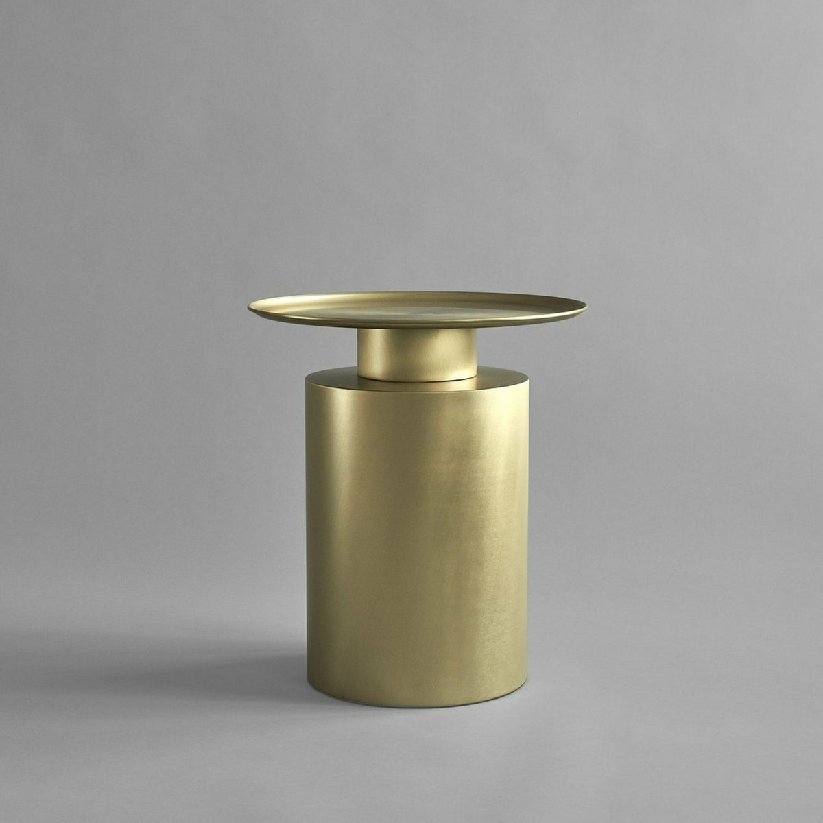 Table basse en laiton 50 cm Pillar - 101 Copenhagen - The Cool Republic